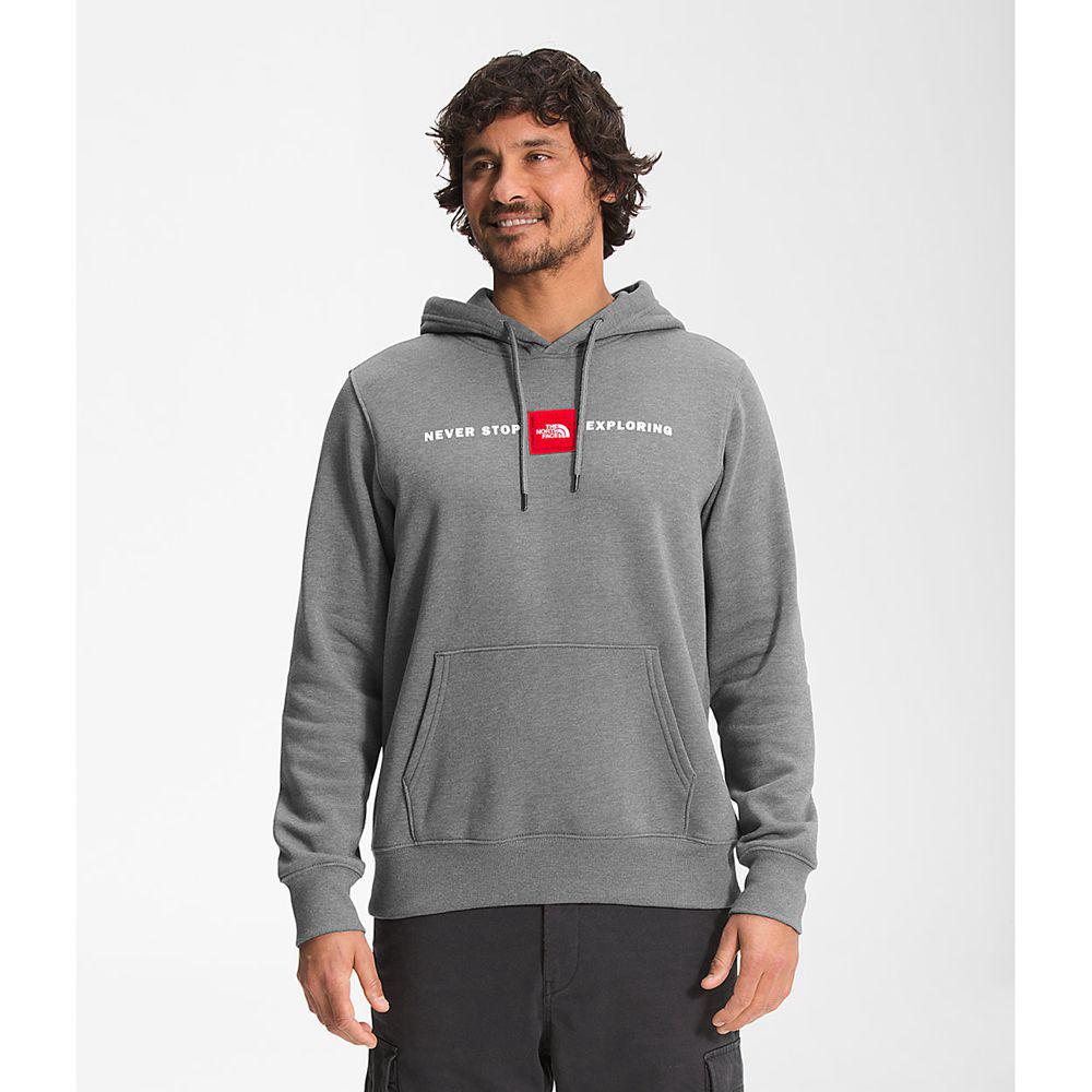 The North Face Red’S Pullover Ανδρικα Φούτερ Hoodie - Γκρι (OBRX48203)